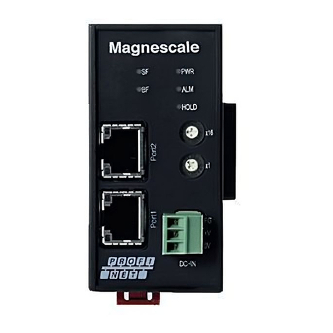 Magnescale MG80-PN operating manual