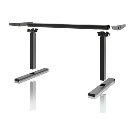 Linak DESKLINE DESK FRAME 2 user manual Linak DESKLINE DESK FRAME 2 user manual