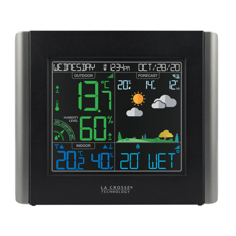La Crosse Technology CA79103 Dimensions