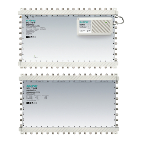 axing Premium Series User manual