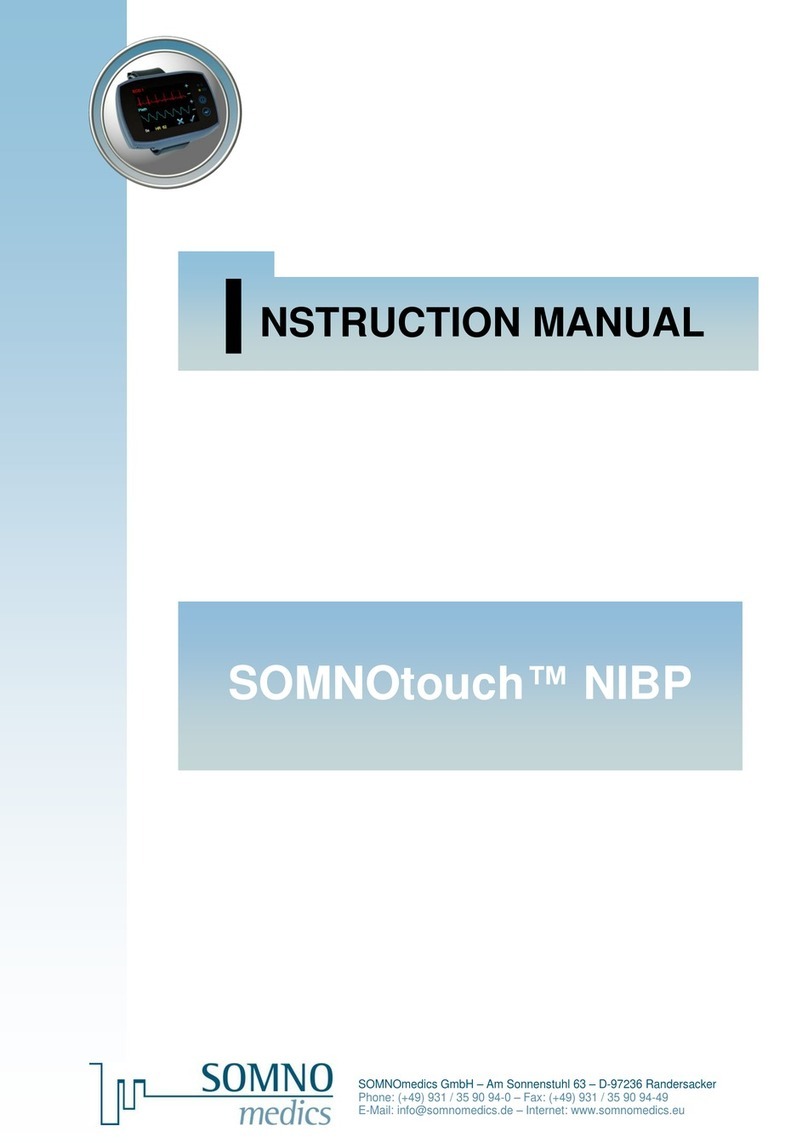 SOMNOmedics SOMNOtouch NIBP User manual
