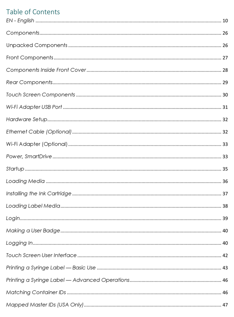 Codonics SLS550i manual