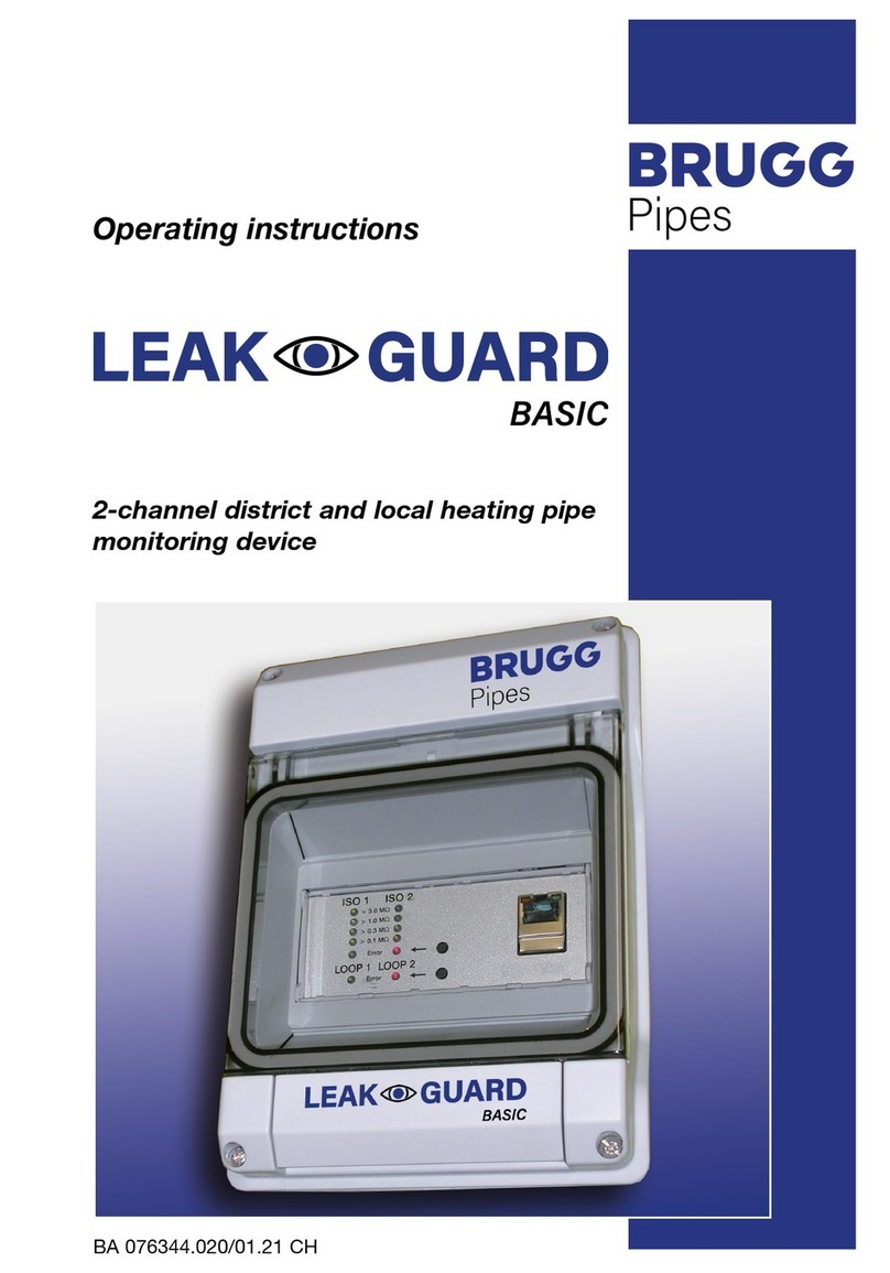 Brugg LEAKGUARD BASIC User manual