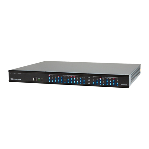 Crestron Avia DSP-1282 Configuration guide