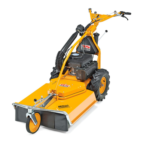 AS MOTOR Allmaher AS 65 2T ES Operator's manual