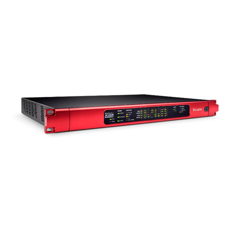 Focusrite Rednet A16R user guide