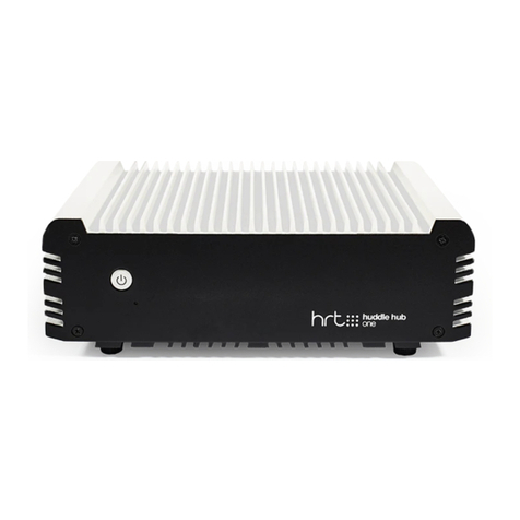 HRT Huddle Hub One User manual