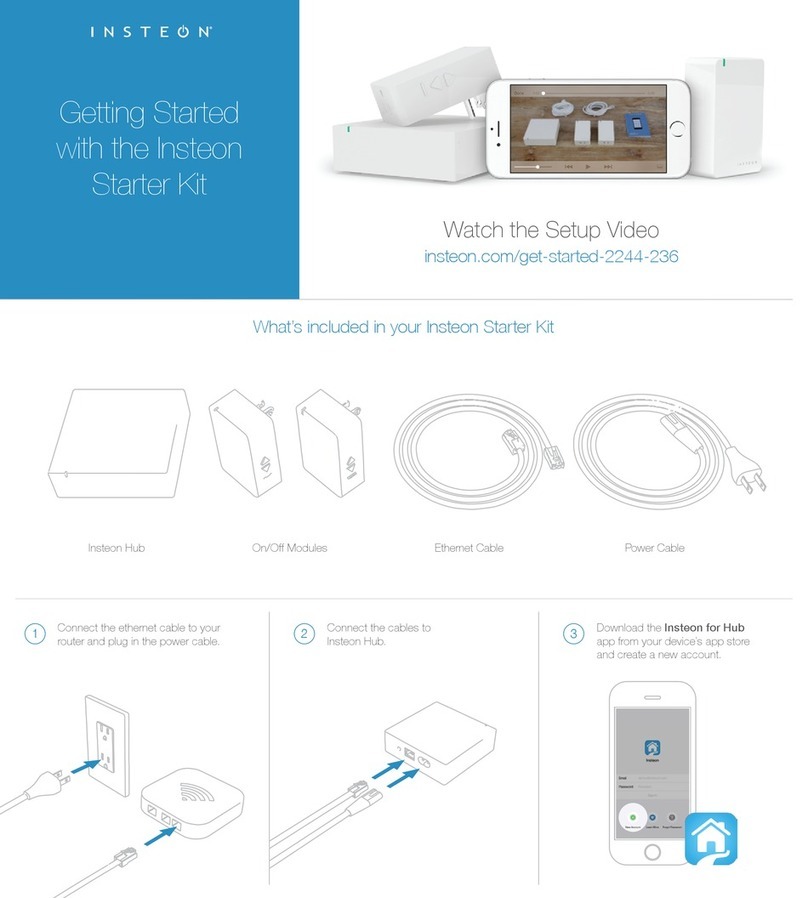 INSTEON Starter Kit Getting started