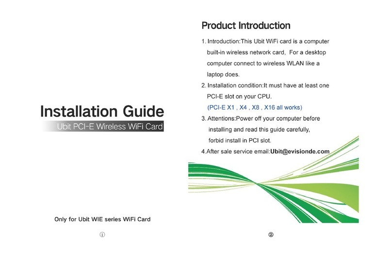 eVision Ubit WIE Series installation guide