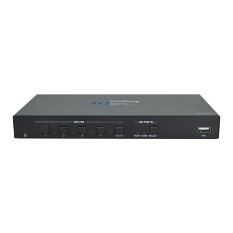 PureTools PT-SW-HDBT41 User manual