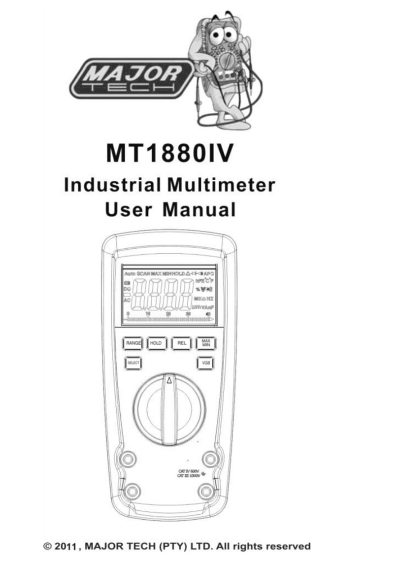 Major tech MT1880IV User manual