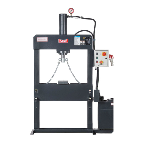 Dake FORCE 40 Operating and maintenance manual