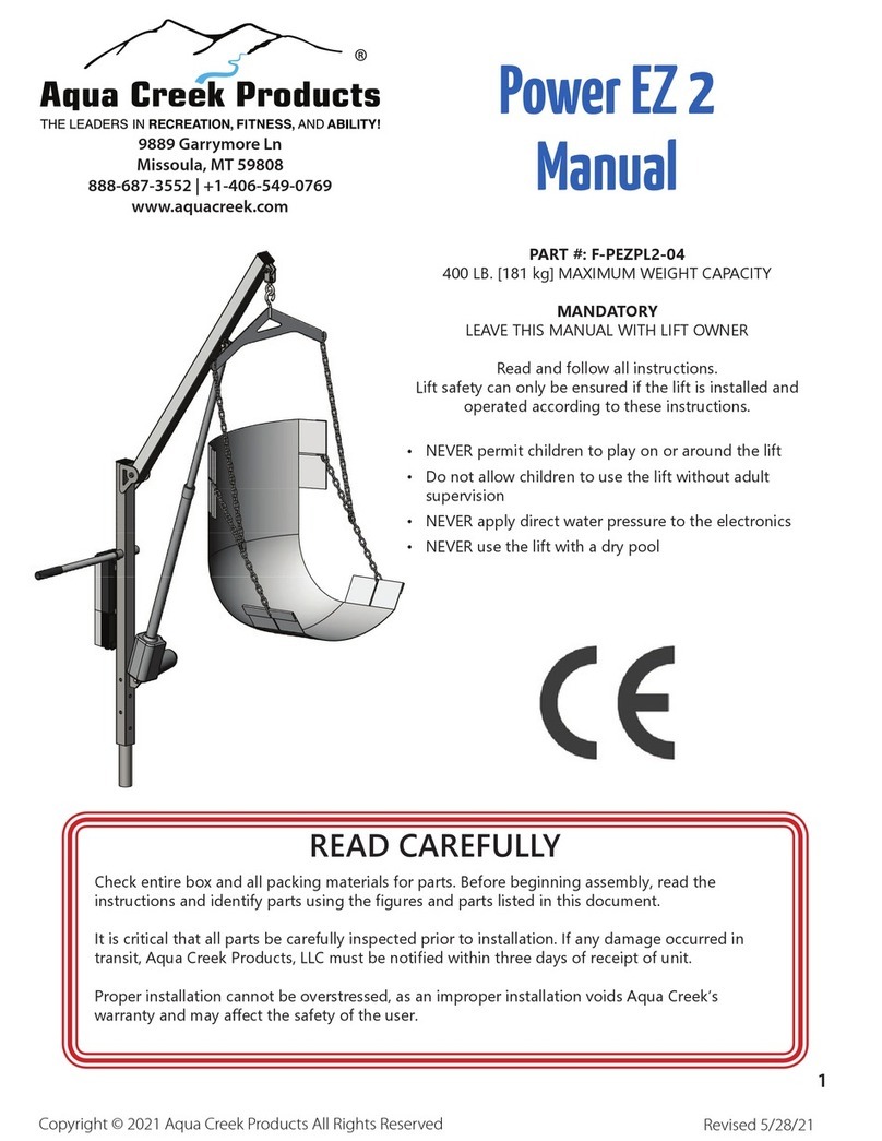 Aqua Creek Products Power EZ 2 manual