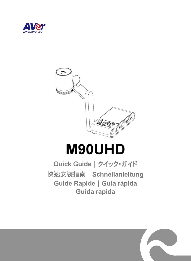 AVer M90UHD User manual