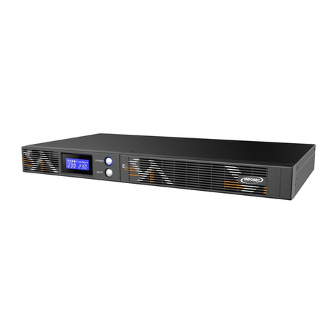 INFOSEC UPS SYSTEM E3 Live RM Series User manual