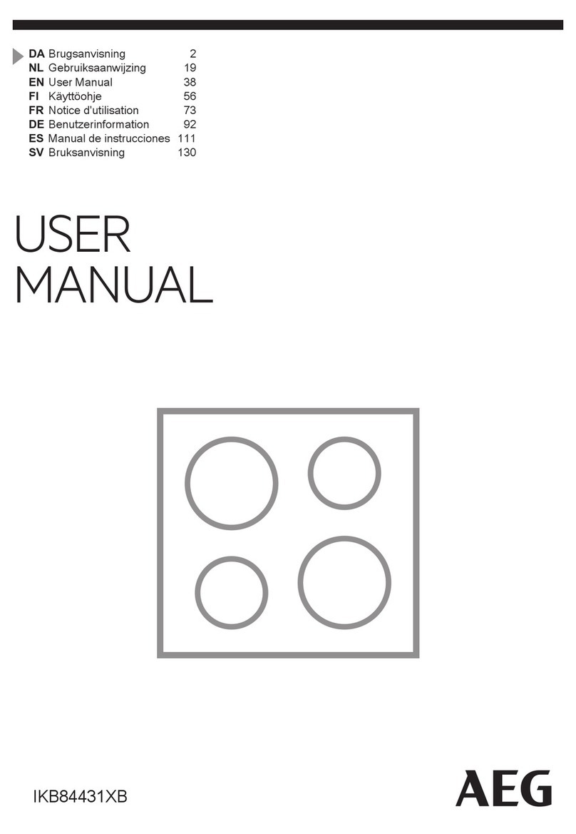 AEG IKB84431XB user manual