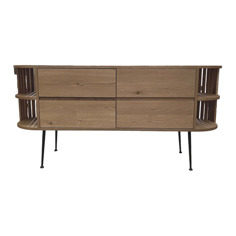 Matt Blatt RECAP SIDEBOARD (OAK) User manual Matt Blatt RECAP SIDEBOARD (OAK) User manual