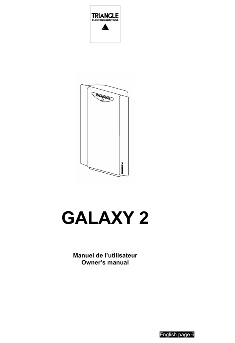 TriangleTube GALAXY 2 User manual