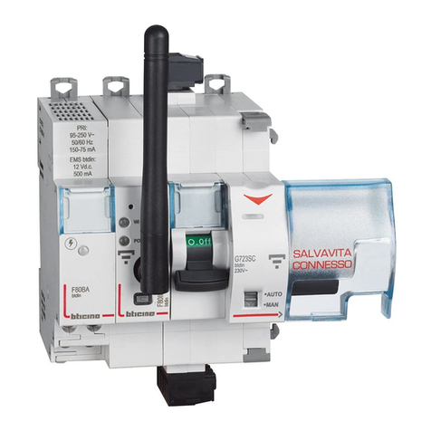 Bticino Salvavita Connesso G723SC User manual