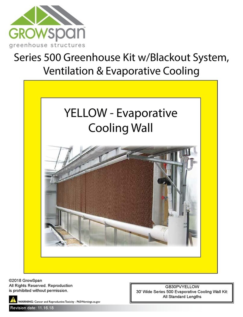 GrowSpan 500 Series manual