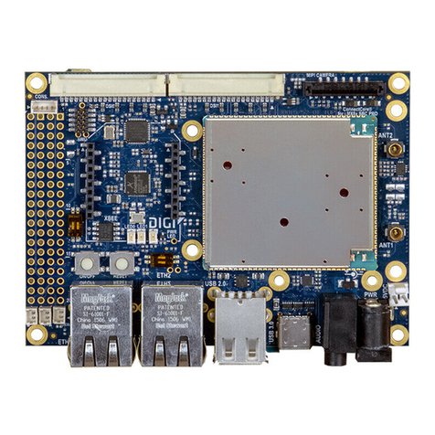 Digi ConnectCore 8X SBC Pro Quick user guide