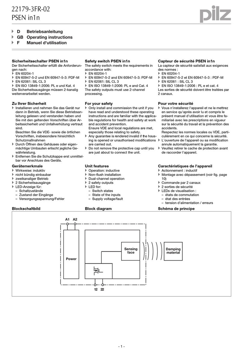Pilz PSEN in1n User manual