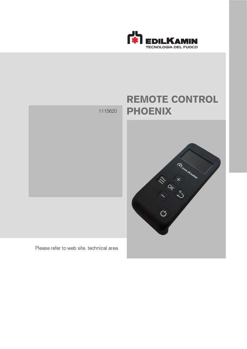 EdilKamin PHOENIX 1115620 User manual