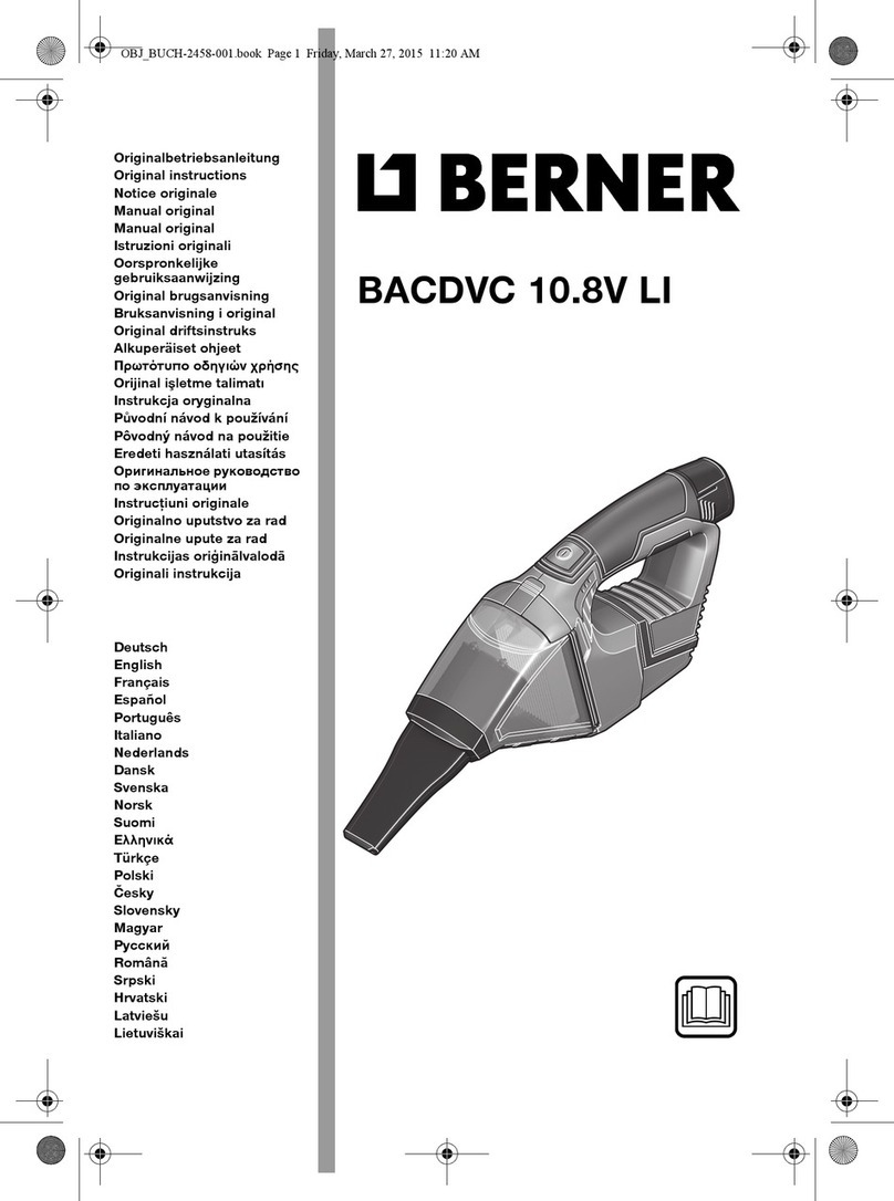 Berner BACDVC 10.8V LI User manual