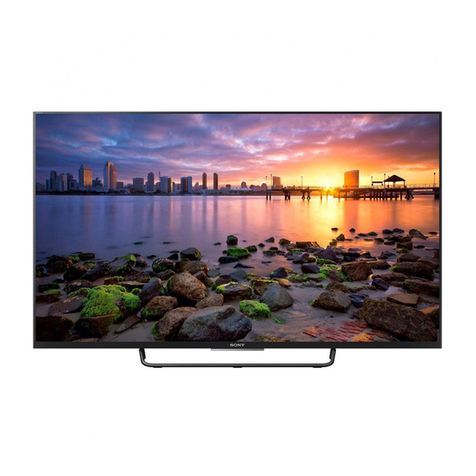 Sony XBR-55X805C User manual Sony XBR-55X805C User manual