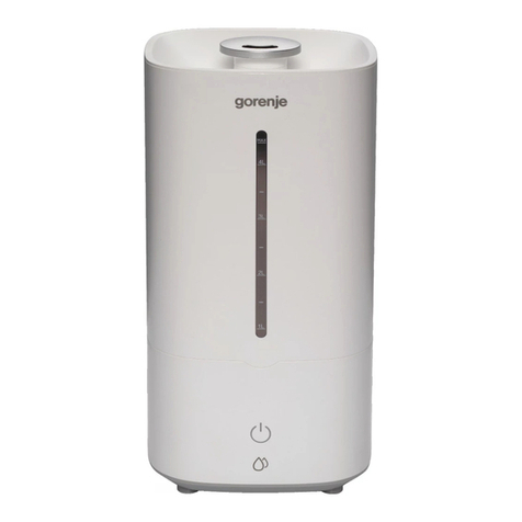 Gorenje MYST BREEZE H45W instruction manual