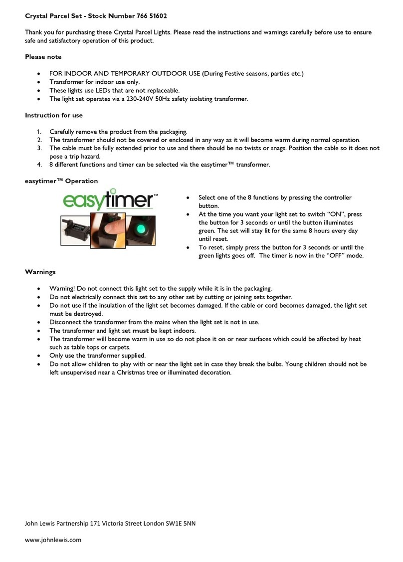 John Lewis 76651602 quick start guide