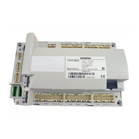 Siemens LMV37.4 Series Operator's manual