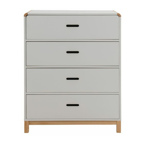 Mocka Tahoe Four Drawer User manual Mocka Tahoe Four Drawer User manual
