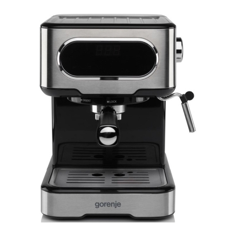 Gorenje ESCM15DBK User manual