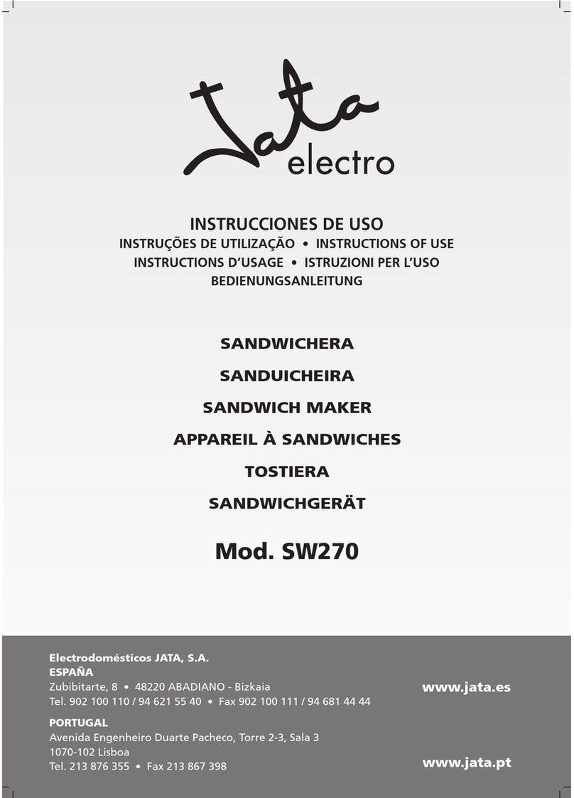 Jata electro SW270 Instructions of use