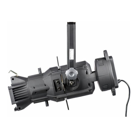 Varytec LED Profile 150W 3200K user manual Varytec LED Profile 150W 3200K user manual