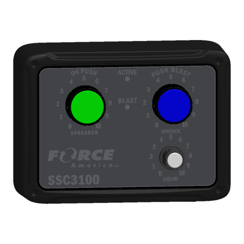 Force America SSC3100 Operation and calibration manual Force America SSC3100 Operation and calibration manual