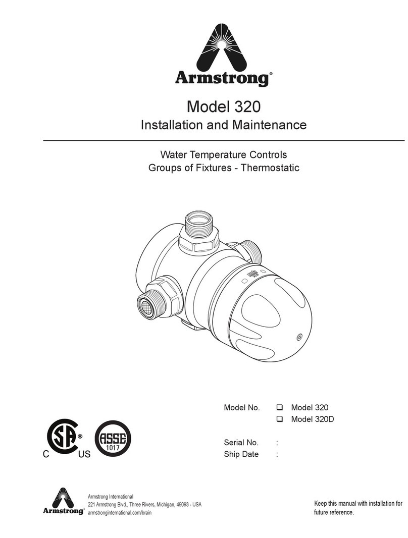 Armstrong 320 Installation and Maintenance