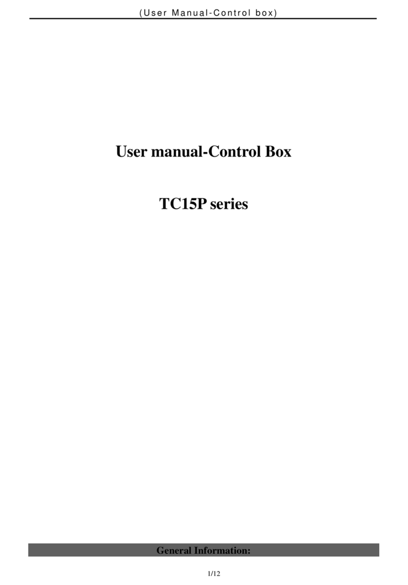 Timotion TC15P Series User manual