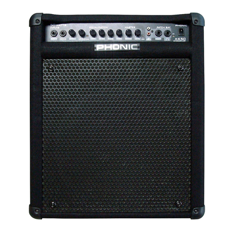 Phonic MK15 User manual
