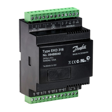 Danfoss EKD 316 manual