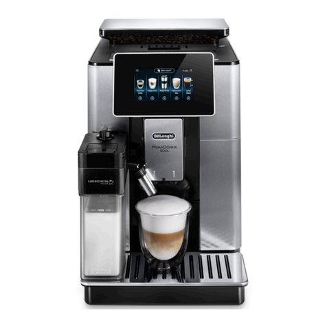 DeLonghi PrimaDonna Soul ECAM61X.3Y Instructions for use
