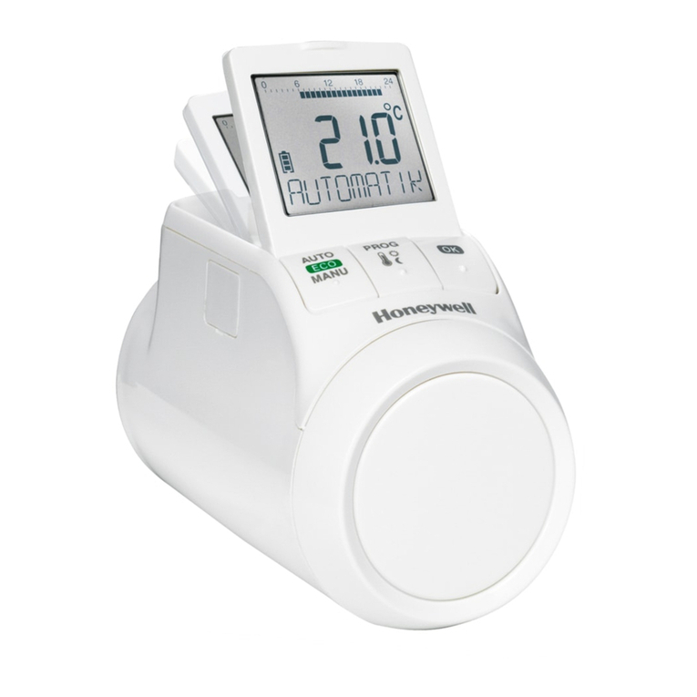 Honeywell Home TheraPro HR90 Quick start installation guide Honeywell Home TheraPro HR90 Quick start installation guide