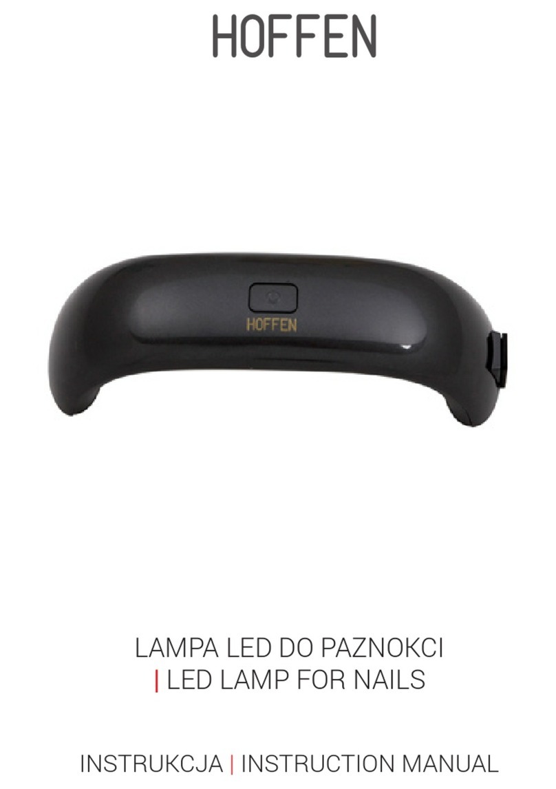 HOFFEN LED-8116-W instruction manual