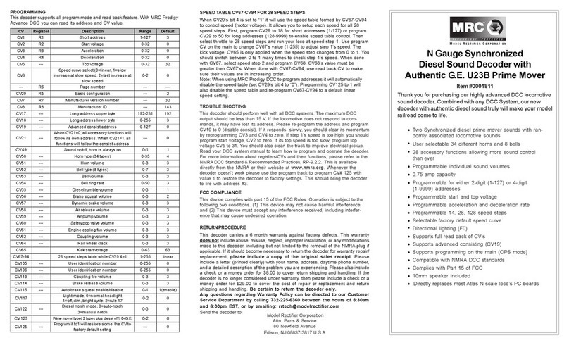 MRC 0001811 quick start guide