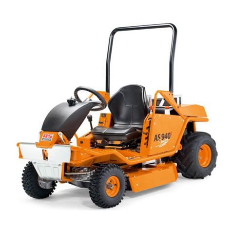 AS MOTOR Ride-on-Allmaher AS 940 Sherpa Operator's manual