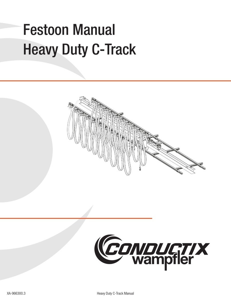 Conductix-Wampfler Festoon Heavy Duty C-Track manual Conductix-Wampfler Festoon Heavy Duty C-Track manual