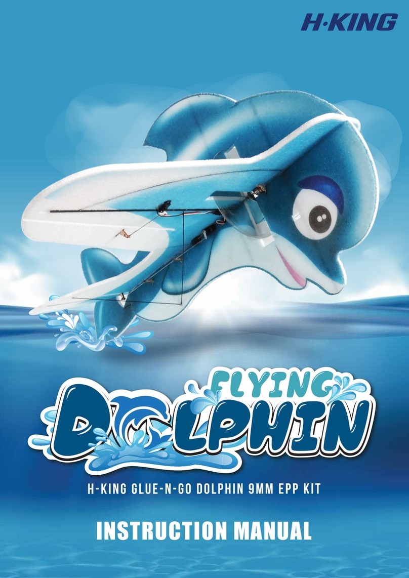 H-KING GLUE-N-GO FLYING DOLPHIN instruction manual