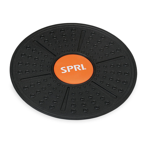 SPRI Wobble Board User manual