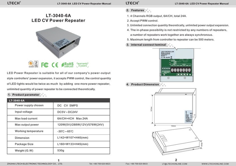 Ltech LT-3040-6A manual